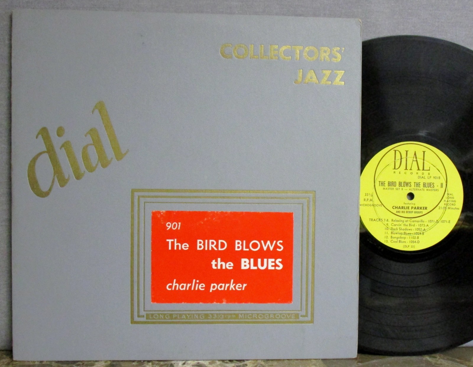 Charlie Parker Bird Blows The Blues Dial 901 Yellow Label DG Ear VG++