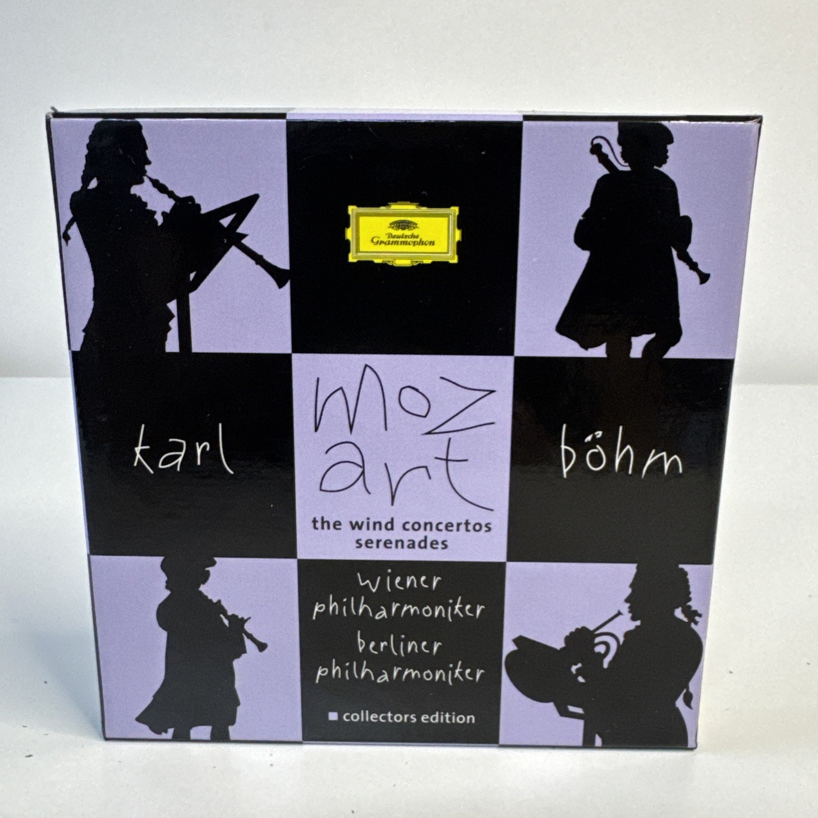 Mozart The Wind Concertos Serenades Karl Bohm Wiener Berliner 7 CD Box Set MINT