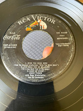 Eddie Fisher Coke Time Coca-Cola 1953 RCA CEP-6144X 45 RPM EP Original Plays VG picture