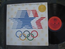 The Official Music Of The 23rd Olympiad Los Angeles 1984  Orig LP picture