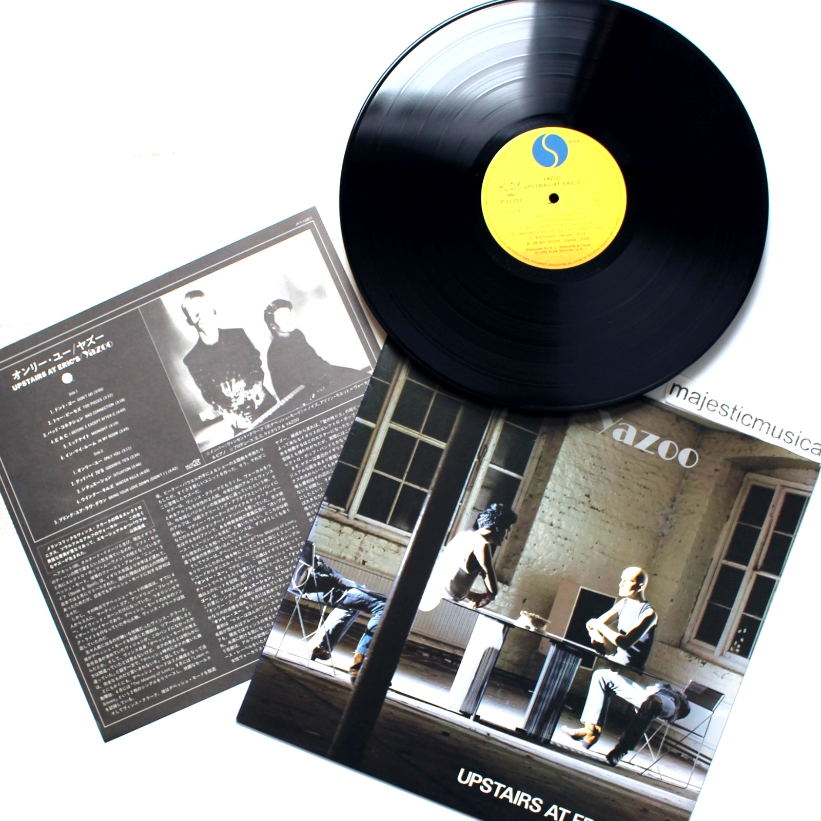 PRISTINE ORIGINAL 1982 1-A PRESS YAZOO ONLY YOU VINYL LP NM DON'T GO UPSTAIRS