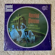 DISNEY - HAUNTED MANSION - RARE PICTURE - BRAND NEW Vinyl LP Record Disneyworld picture