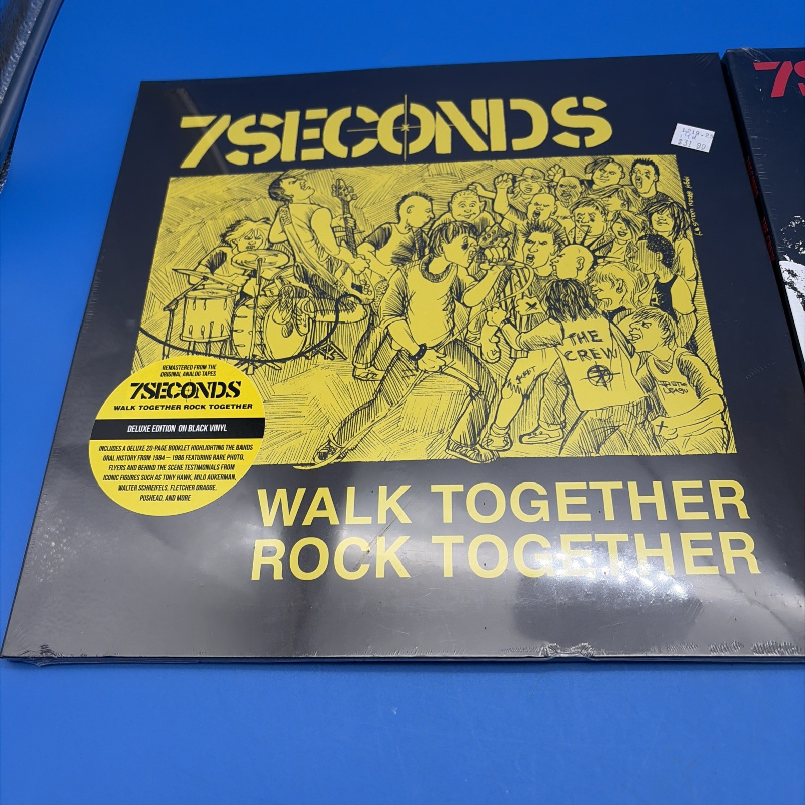 7 Seconds - Walk Together, Rock Together (LP) (Mint (M)) And The Crew Album
