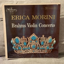 Brahms Violin Concerto Erica Morini Artur Rodzinski WST 14037 VG+/VG picture