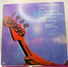 801 Live Phil Manzanera LP Polydor 1977 E.G Brian Eno NICE COPY TESTd SONIC CLN picture