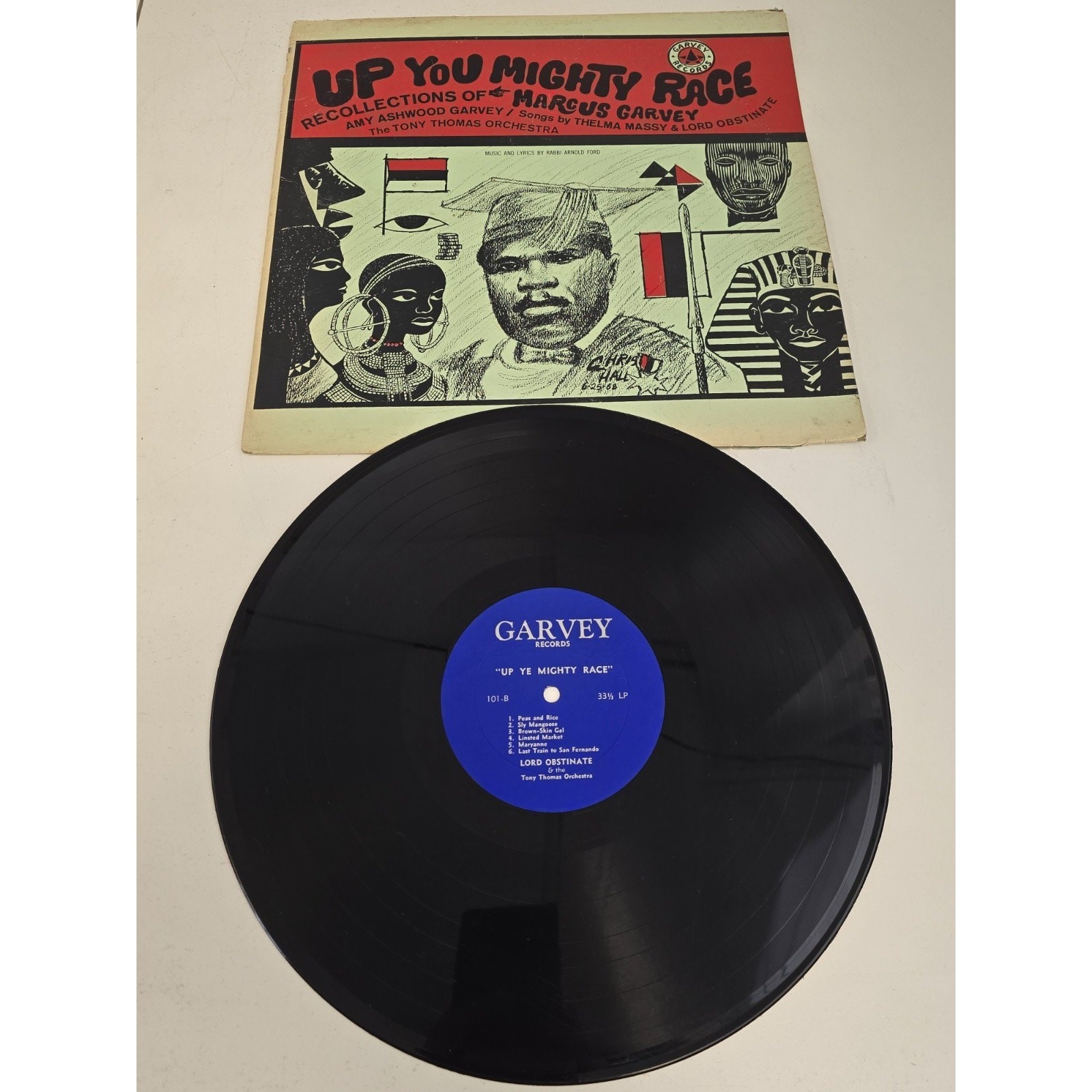 Up You Mighty Race - Marvis Garvey - Amy Ashwood Garvey - 33 Record Rare Lord Ab
