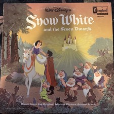 1968 Walt Disney’s Snow White and the Seven Dwarfs Vinyl Record Album VG+ picture