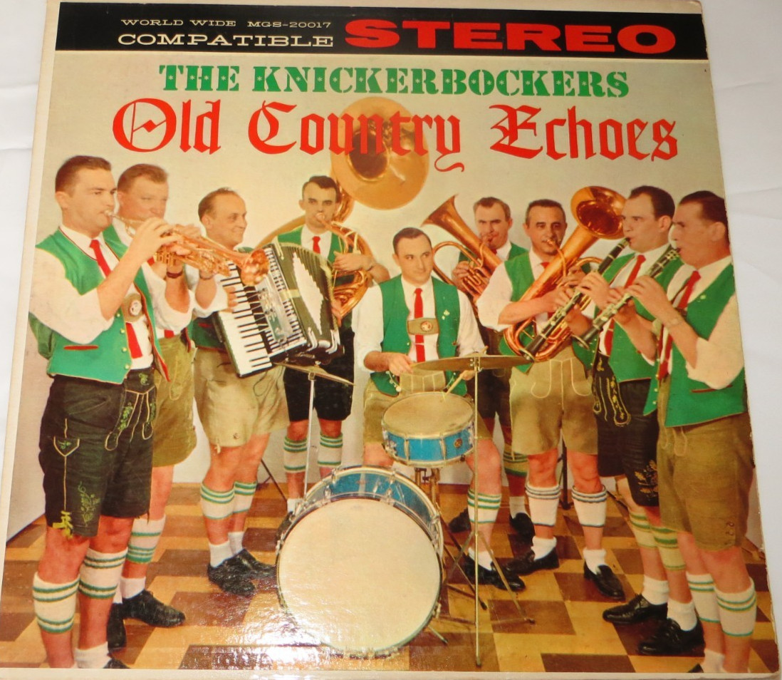 The Knicker Bockers Old Country Echoes Stereo Record Antique