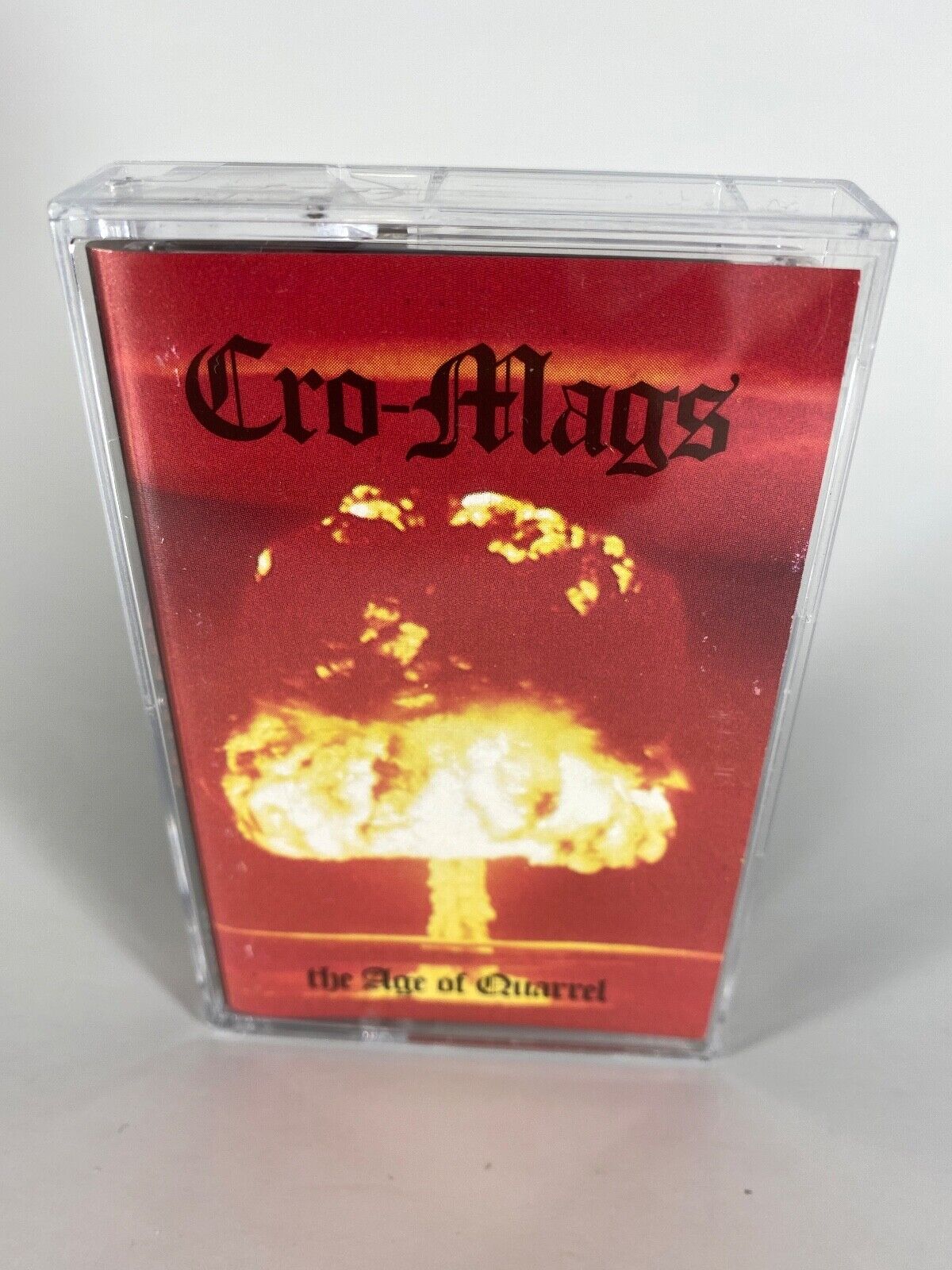 Cro-Mags : The Age Of Quarrel - Cassette - 1986 - Tested - Good