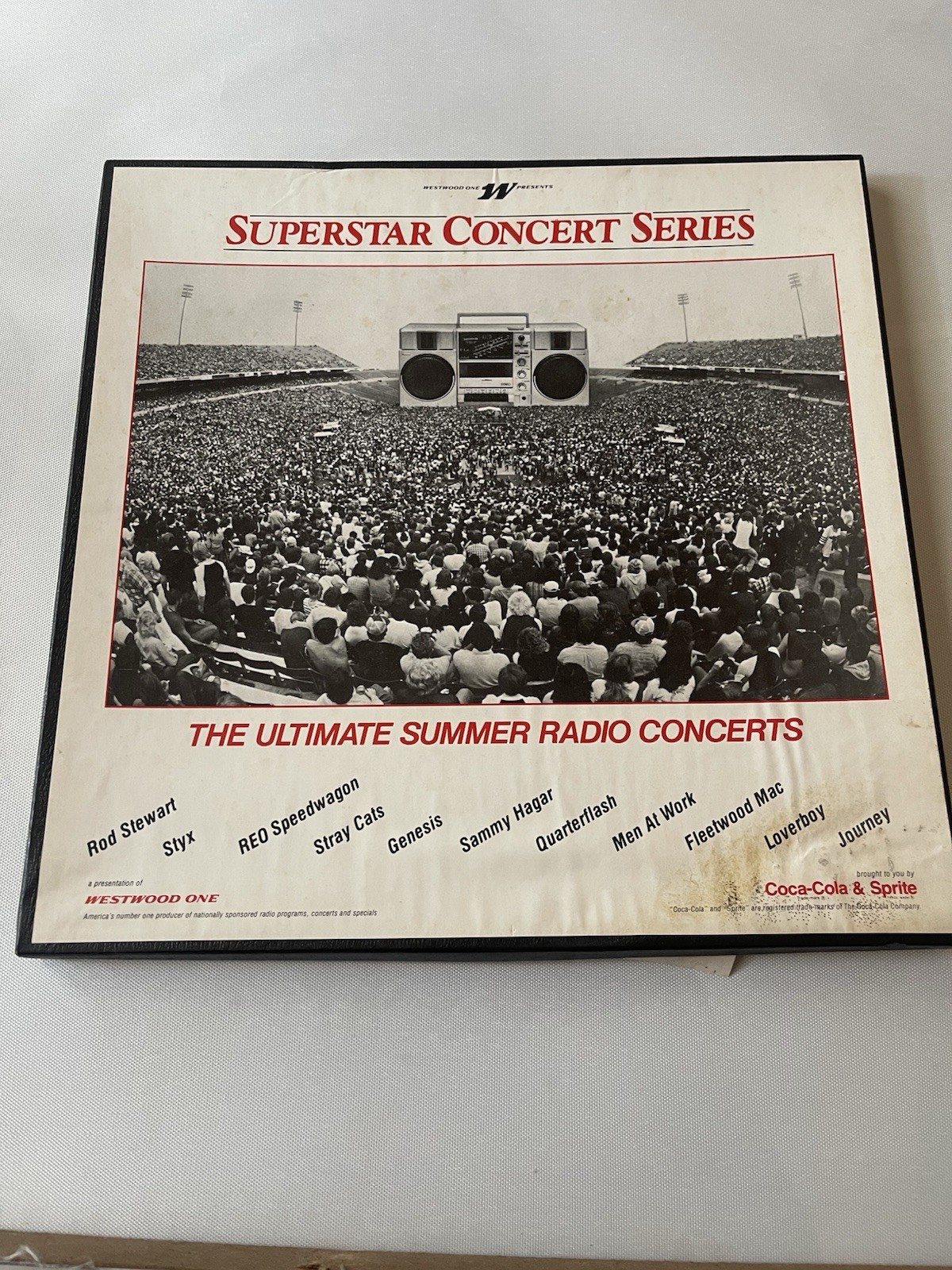 Journey Superstar Concert Series1983 Westwood One 3LP Radio Broadcast  Cue Sheet