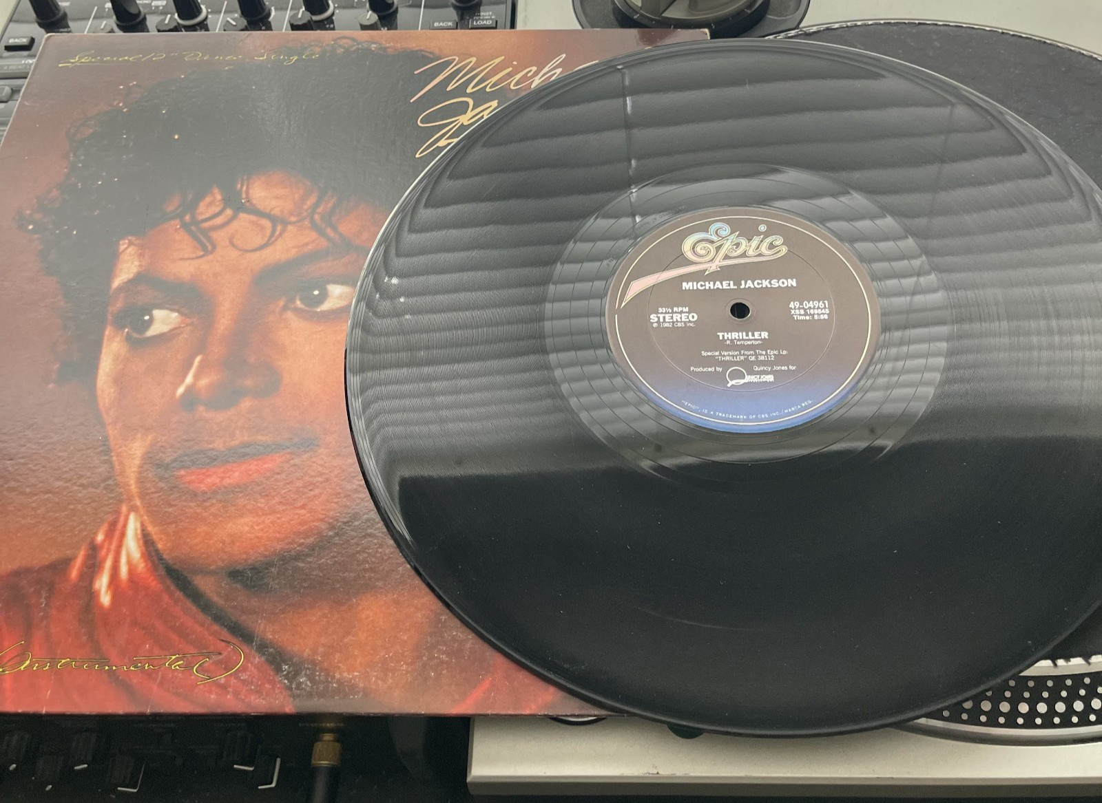 Michael Jackson – Thriller OG 1984 Press 12\