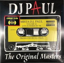 DJ PAUL (Three 6 Mafia) Volume 16: Original Masters (Factory Sealed Vinyl, 2023) picture