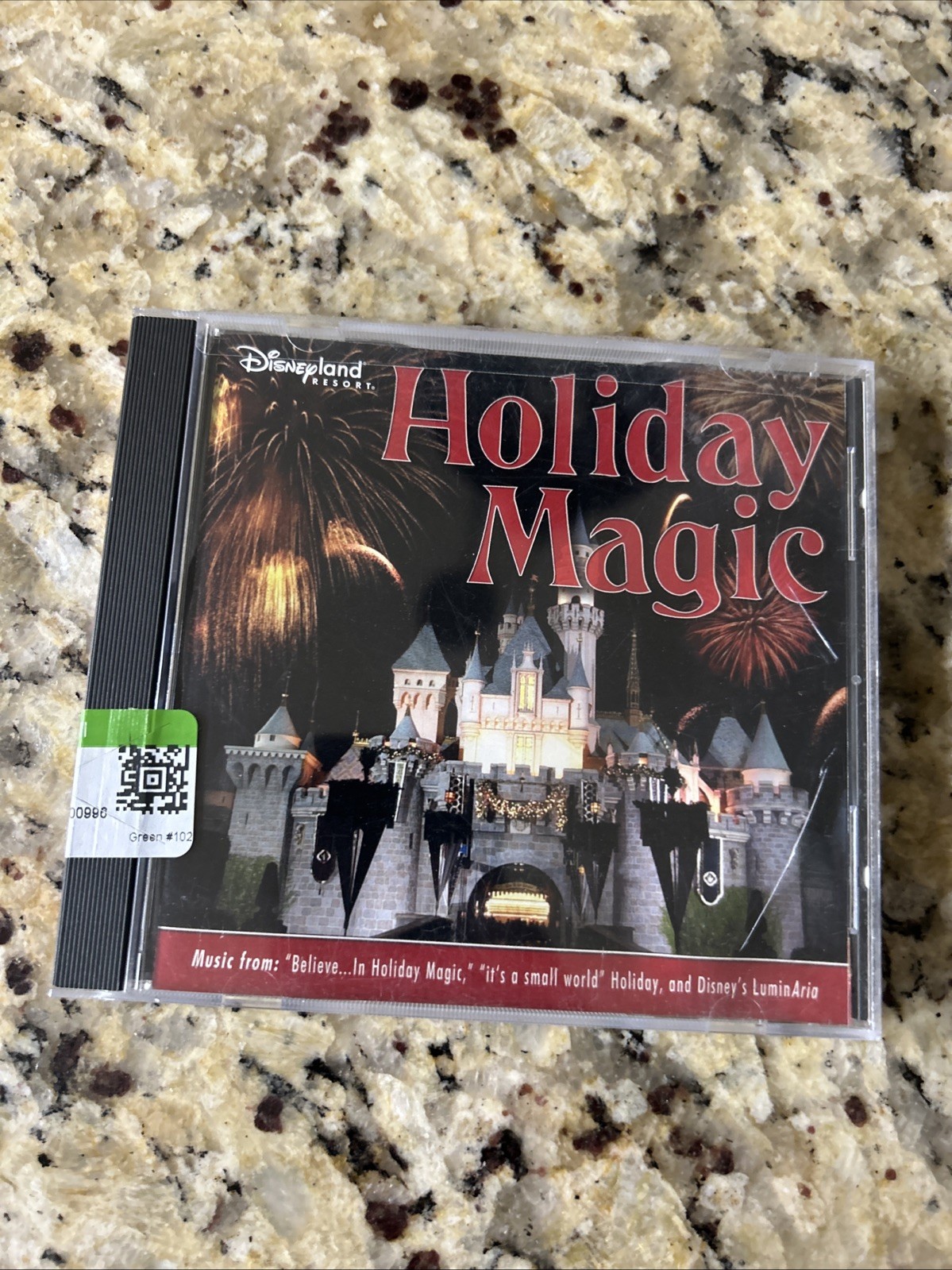 Disneyland Resort Holiday Magic MUSIC AUDIO CD Please Read Description