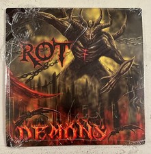 ROT – DEMONS - EP NEW 7” VINYL - TORN SHRINK WRAP - L1 picture