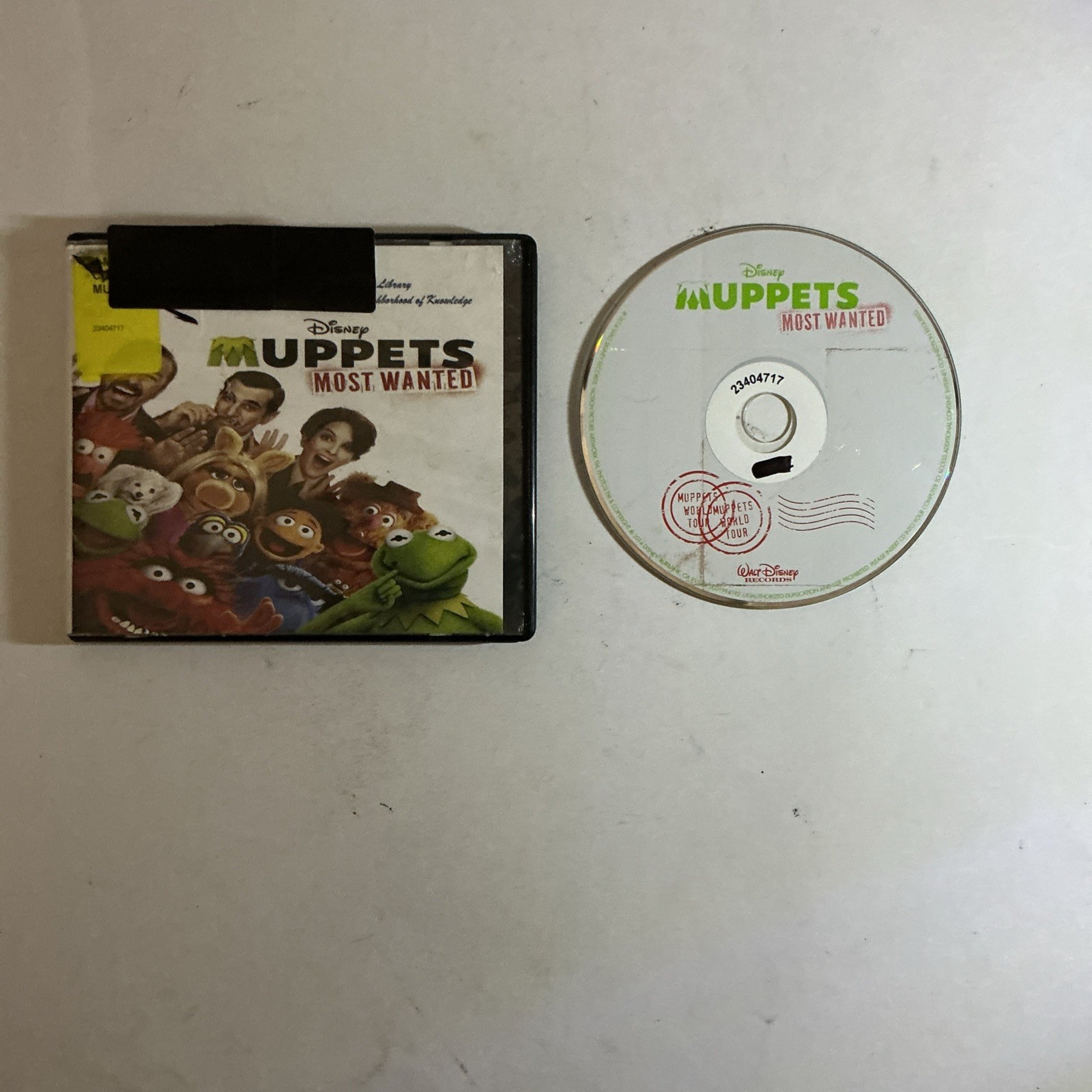 Muppets Most Wanted by Various Artists (CD, Mar-2014, Walt Disney)