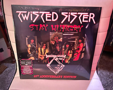 Twisted Sister Stay Hungry 40th Anniversary 2-LP Remastered Colored Vinyl Rhino picture