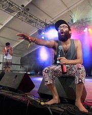 Himanshu Suri aka Heems of Das Racist performs 2012 Bonnaroo Music- Old Photo picture