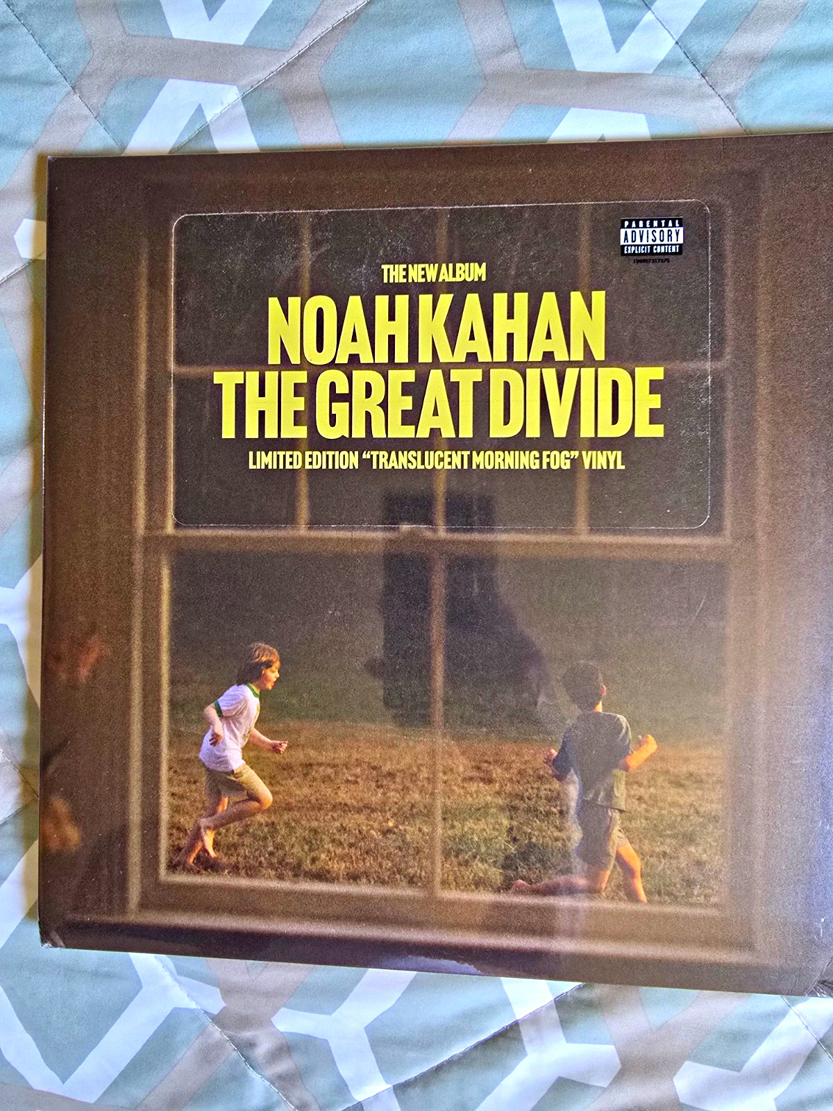 Noah Kahan The Great Divide Limited Edition Translucent Morning Fog Vinyl LP