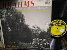 Brahms Serenade No. 2 Vinyl LP Winograd Hamburg Schumann Overture Op. 100 E3437 picture