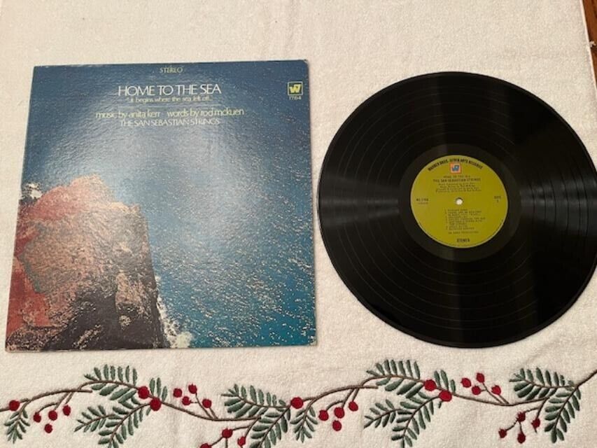 Vintage Record Home To The Sea \