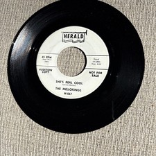 The Mello-Kings Love At First Sight She's Real Cool Herald H-567 45 RPM Promo picture