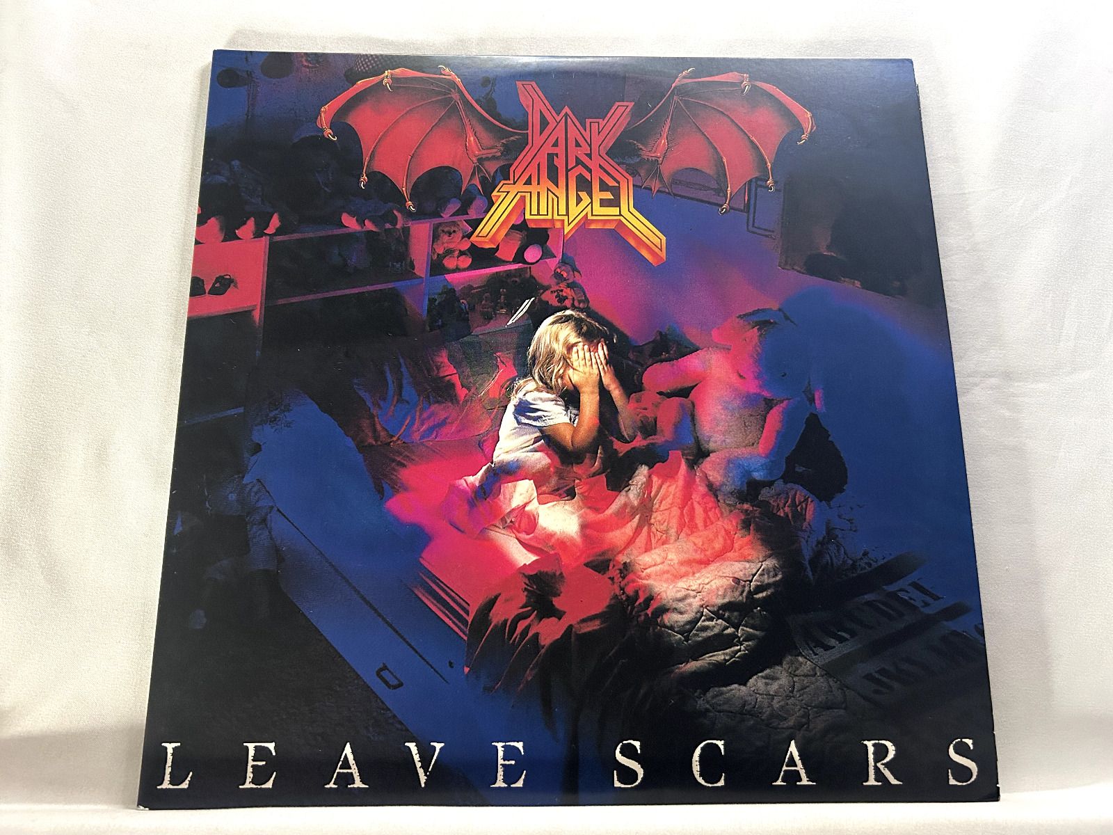 Dark Angel Leave Scars BOBV262LP Limited Ed. RED Colored Vinyl Only 1000 Pressed