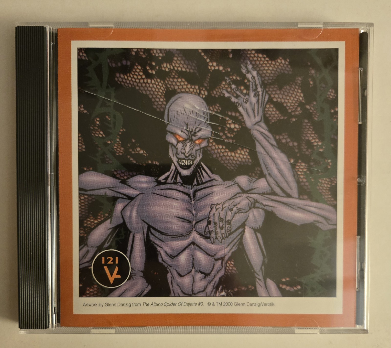 VIRTUALLY ALTERNATIVE #121 CD 2000 Verotik Danzig Meat Puppets Fatboy Slim Rare