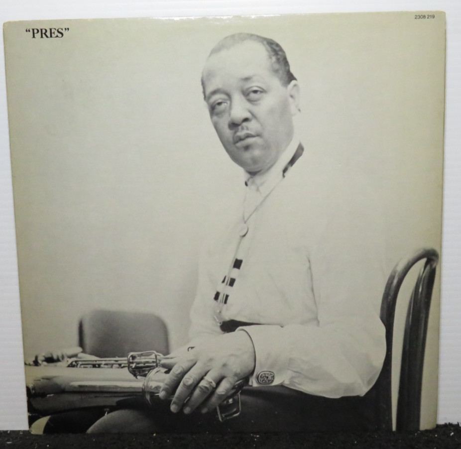 LESTER YOUNG PRES IN WASHINGTON DC 1956 (VG+) 2308219 LP VINYL RECORD