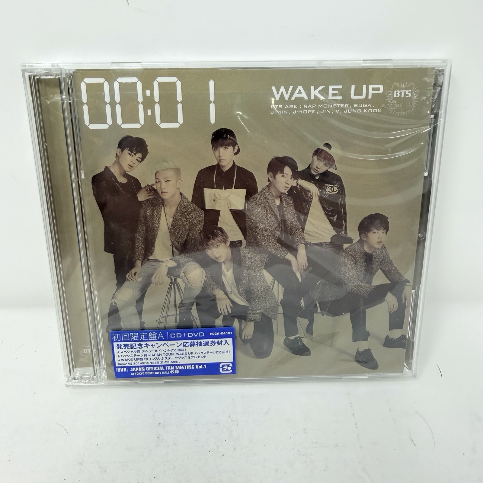 BTS - WAKE UP (Limited Edition A) - 防弾少年団 (w/DVD) CD Japan Import Kpop Rare OOP