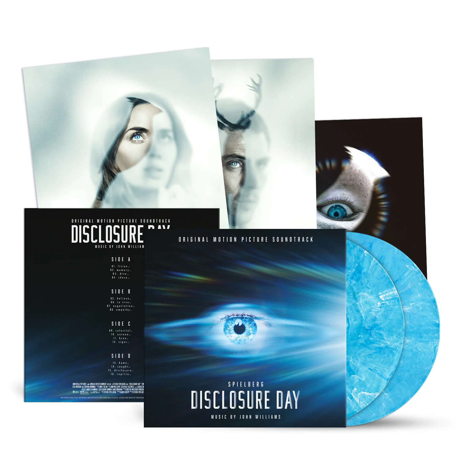 Disclosure Day Movie Soundtrack Vinyl Record Limited Color Variant John Williams