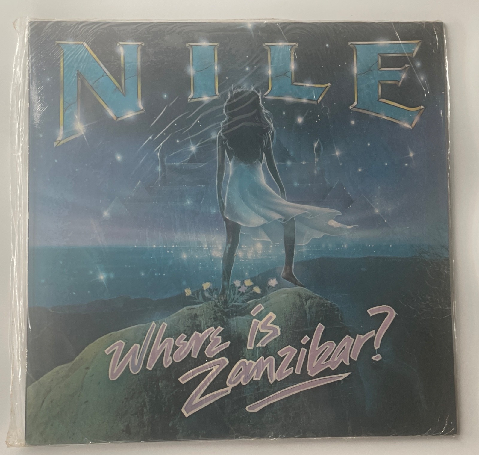 NILE Where in Zanzibar? ULTRA RARE 1985 Metal Mint Sealed BIG 2001 VINYL LP