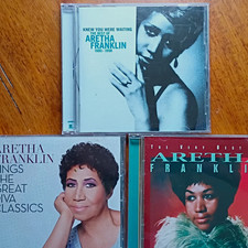 Aretha Franklin 3 CD Lot Very Best Of 60s, Great Diva Classics, Knew You Waiting picture