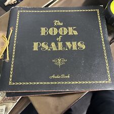 The  book of psalms,  Rare.     Vinyl 33 Audio Book Co. picture