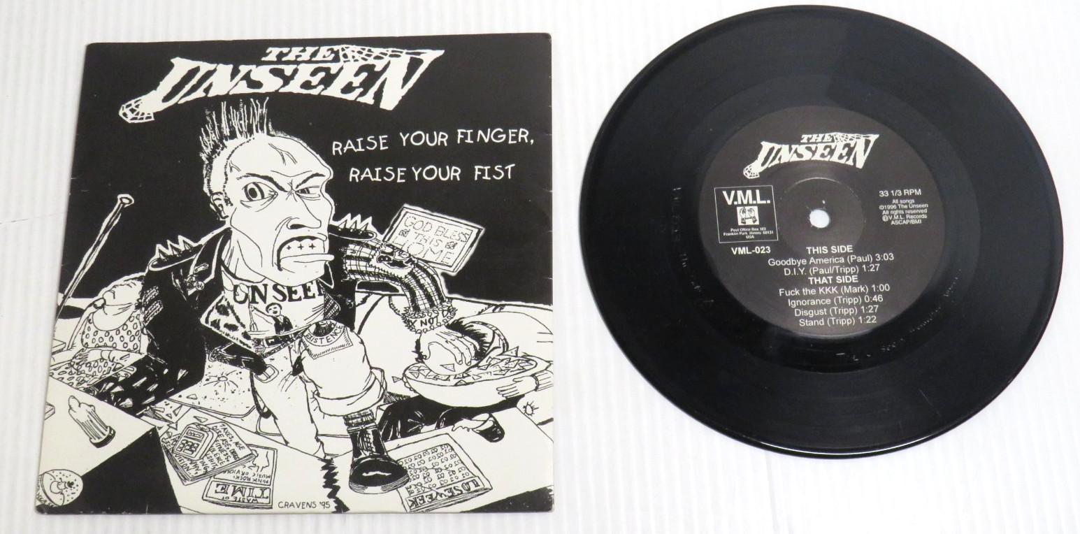 The Unseen Raise Your Finger Raise Your Fist 1996 7\