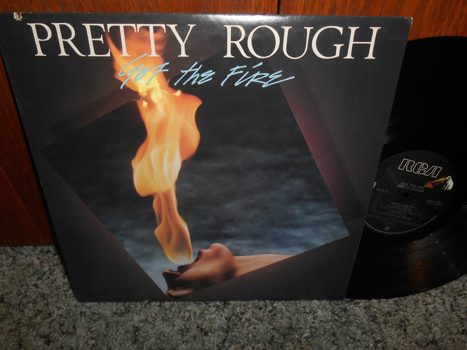 PRETTY ROUGH GOT THE FIRE \'84 RCA CANADIAN HARD ROCK LP