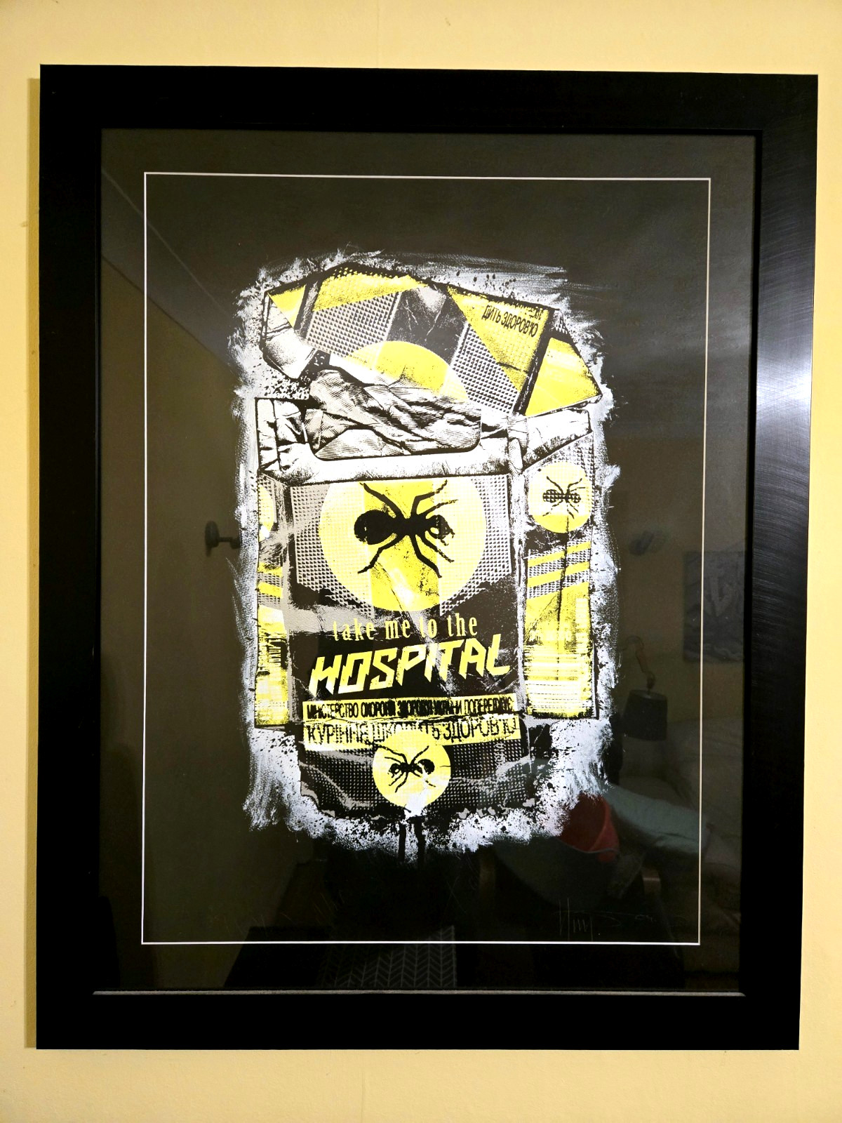 The Prodigy Take Me To The Hospital Rare Signed Screen Print by Guy K • 9/25