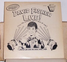 David Fisher - Live Till The Audience Got A Hold Of Him - Vinyl LP Record Album picture