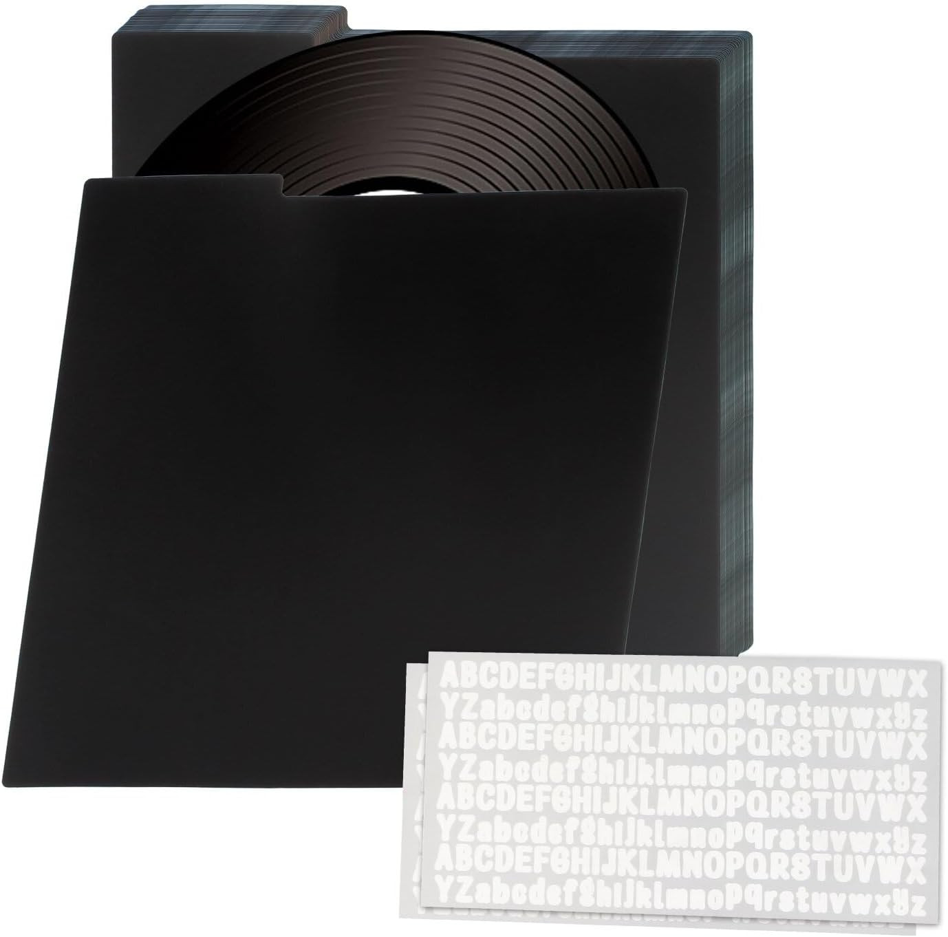30 Pcs Vinyl Record Divider Vinyl Album Divider A-Z Record Divider | 12.5 x 13.5