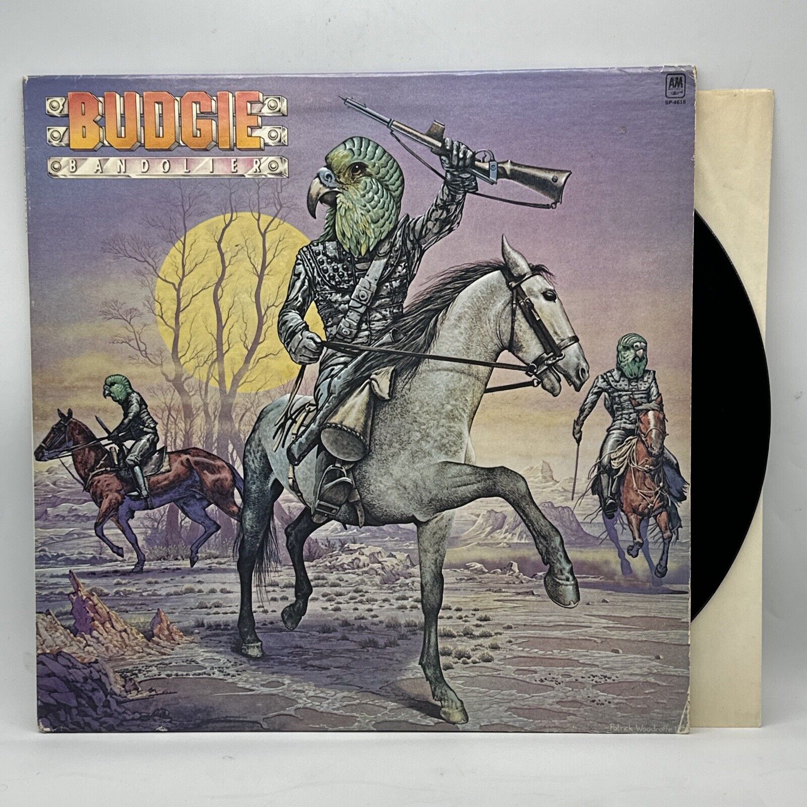 Budgie - Bandolier - 1975 US 1st Press Album (EX/NM) Ultrasonic Clean
