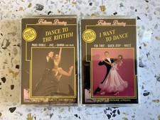 Vintage Ballroom Dancing I Want To Dance Cassette LOT 2 Sealed picture