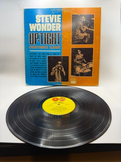 Stevie Wonder Up Tight Record LP Vintage TAMLA 1966 Soul VG Vinyl TESTD SoniCln
