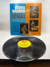 Stevie Wonder Up Tight Record LP Vintage TAMLA 1966 Soul VG Vinyl TESTD SoniCln picture