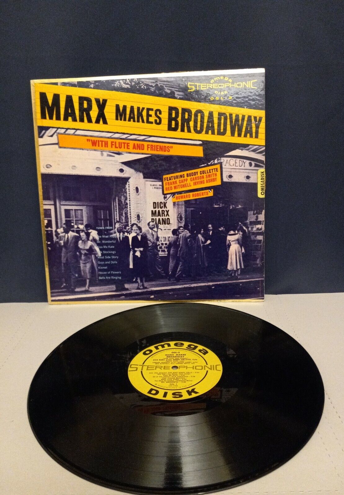 Dick Marx - Marx Makes Broadway with Flute and Friends - Vinyl Jazz