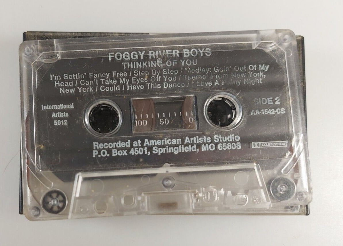 Foggy River Boys Thinking of You Cassette ONLY VTG BRANSON MO Act 