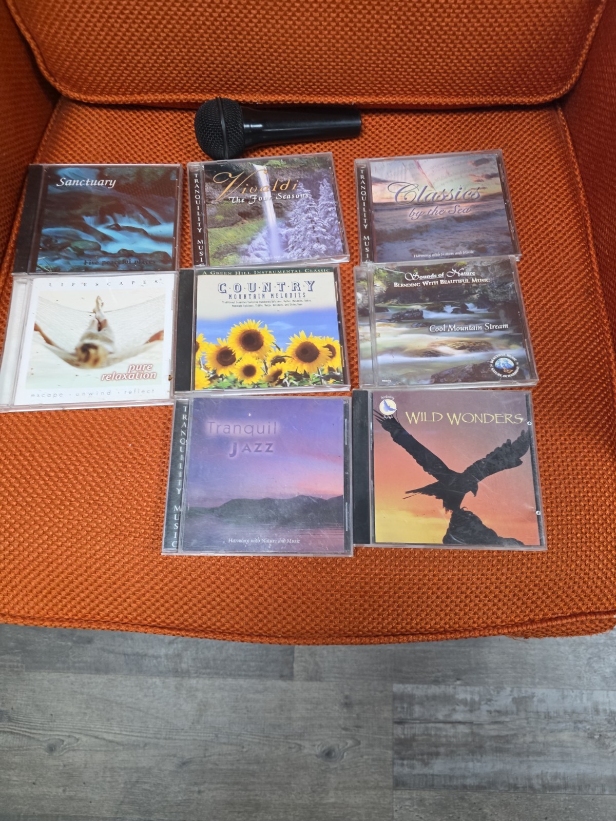 Big Lot Relaxation NATURE Sounds MUSIC CDs - Wild Wonders, Beach, Country Sounds