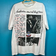 Rare Vintage DRUM INTERNATIONAL JAZZ FESTIVAL AMSTERDAM 1990 T-SHIRT Large picture