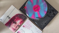 ADÉLA - PRIMA Pink Blue Silver Glitter Vinyl Blood Records /3000 Adela SHIPPED picture