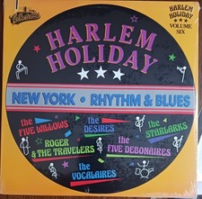 HARLEM HOLIDAY/NEW YORK RHYTHM & BLUES - COLLECTABLE RECORDS LP  VOL. 6 - (NEW) picture
