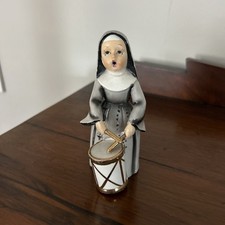 Nun Playing Drums Japan Vintage picture