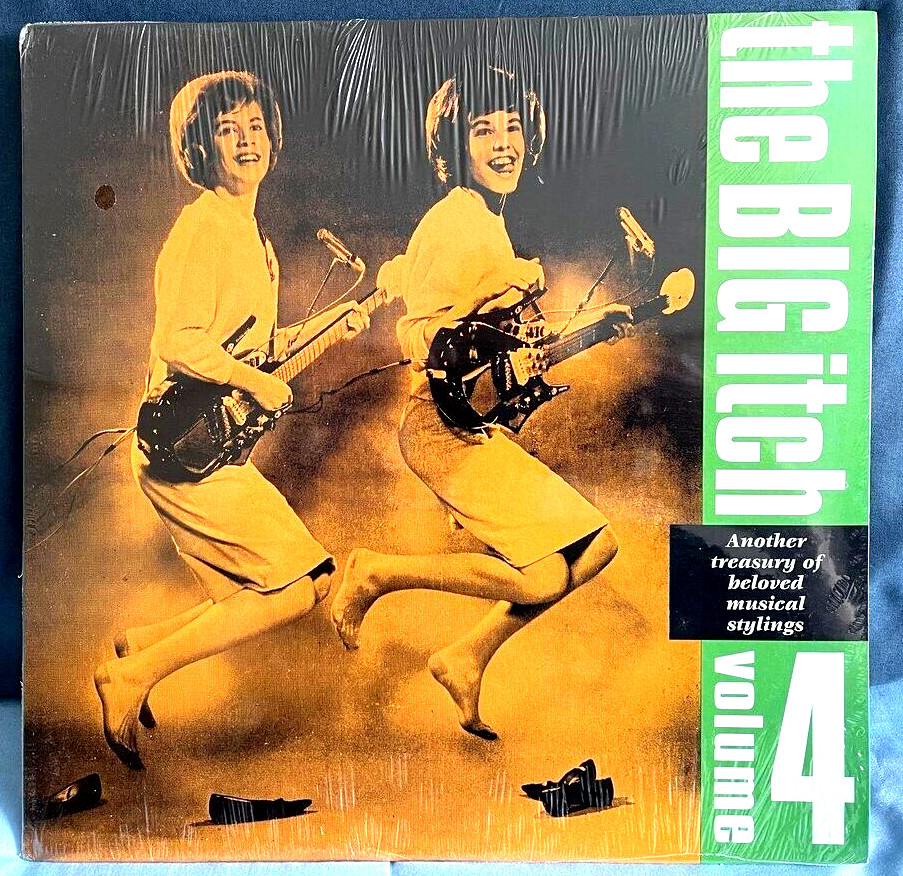 THE BIG ITCH- VOLUME  4- 1997 Mr. Manicotti LP Release- Garage And Rock -Sealed